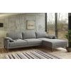 Tmavě šedá látková rohová pohovka MESONICA Musso Tufted I, pravá, 248 cm -fv-interier-25