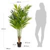 Umělá květina Kave Home Bamboo Palmera 170 cm