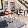 Černý kovový regál Kave Home Shantay 168 x 80 cm -fv-interier-25