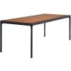 Přírodní bambusový zahradní jídelní stůl HOUE Four 210 x 90 cm