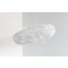 Bílé závěsné světlo Eos Esther Large z pravých husích per 75 cm -fv-interier-25