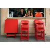 Citronově žlutý kovový skládací stůl Fermob Bistro 71 x 71 cm -fv-interier-25