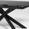 Černý skleněný rozkládací jídelní stůl Kave Home Atminda 160/210 x 90 cm -fv-interier-25