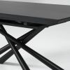 Černý skleněný rozkládací jídelní stůl Kave Home Theone 160-210 x 90 cm -fv-interier-25