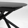 Černý skleněný rozkládací jídelní stůl Kave Home Yodalia 130/190 x 100 cm -fv-interier-25