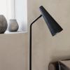 Černá kovová stojací lampa Precise 124 cm -fv-interier-25