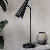 Černá kovová stolní lampa Precise 52 cm -fv-interier-25