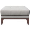 Světle šedá látková podnožka MESONICA Musso Tufted