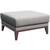 Světle šedá látková podnožka MESONICA Musso Tufted