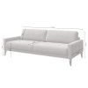 Zelená trojmístná sametová pohovka MESONICA Musso Tufted 211 cm
