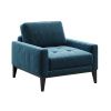 Sametové křeslo Musso Tufted