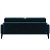 Modrá dvoumístná sametová pohovka MESONICA Musso Tufted 173 cm