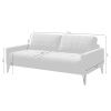 Tmavě šedá dvoumístná sametová pohovka MESONICA Musso Tufted 173 cm