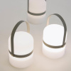 Šedá plastová LED lampa Kave Home Ridley -fv-interier-25