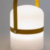 Hořčicově žlutá plastová LED lampa Kave Home Ridley -fv-interier-25