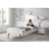 Bílý lakovaný dětský noční stolek Vipack Kiddy 40 x 36 cm -fv-interier-25