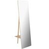 Jasanové stojací zrcadlo Kave Home Keisy 45 x 160 cm