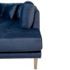 Sametová rohová pohovka Limo 370 x 220 cm, pravá -fv-interier-25