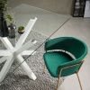 Skleněný jídelní stůl Kave Home Argo 180 x 100 cm s bílou kovovou podnoží -fv-interier-25