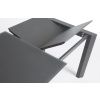 Tmavě šedý skleněný rozkládací jídelní stůl Kave Home Axis 140/200x90 cm -fv-interier-25