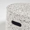 Bílý cementový konferenční stolek Kave Home Jenell 52 cm -fv-interier-25