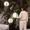 Bílá plastová stolní LED lampa Kave Home Dinesh s černou rukojetí -fv-interier-25