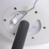 Bílá plastová stolní LED lampa Kave Home Dinesh s černou podnoží -fv-interier-25
