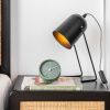 Černá matná kovová stolní lampa Riley 30 cm -fv-interier-25