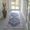 Modro bílý koberec Shola 80 x 200 cm s orientálními vzory -fv-interier-25