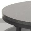 Set dvou černých konferenčních stolků Sprut 70/70 x 70/40 cm -fv-interier-25