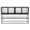Skleněná vitrína DUTCHBONE BOLI 150 x 38 cm