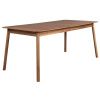 Ořechový rozkládací jídelní stůl ZUIVER GLIMPS 180/240 x 90 cm