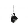 Černé matné kovové závěsné světlo Frandsen Ball Handle 19 cm