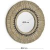 Nástěnné zrcadlo Kave Home Akila 60 cm