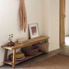 Teaková lavice Kave Home Safara 150 cm -fv-interier-25