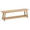 Teaková lavice Kave Home Safara 150 cm