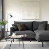 Šedo bílý obraz Kave Home Basilisa 90 x 90 cm -fv-interier-25