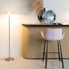Bronzová kovová stojací lampa ZUIVER FLOAT 132 cm -fv-interier-25