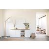 Bílý lakovaný TV stolek Kave Home Abilen 150 x 36 cm -fv-interier-25