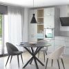 Béžová látková jídelní židle Kave Home Mael -fv-interier-25