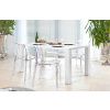 Transparentní plastová jídelní židle Simple Chair -fv-interier-25