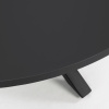 Černý lakovaný jídelní stůl Kave Home Argo 120 cm s černou kovovou podnoží -fv-interier-25