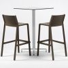 Hnědá plastová barová židle Trill 76 cm -fv-interier-25