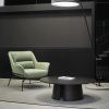 Černý jasanový kulatý konferenční stolek Teulat Cep 110 cm -fv-interier-25