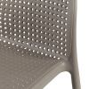 Šedo hnědá plastová barová židle Lido Mini 65 cm -fv-interier-25