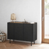 Černá dubová komoda Teulat Arista 110 x 40 cm -fv-interier-25
