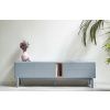 Modrošedý lakovaný TV stolek Teulat Corvo 180 x 40 cm -fv-interier-25