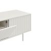 Bílý lakovaný TV stolek Teulat Sierra 180 x 40 cm -fv-interier-25