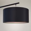 Černá kovová stojací lampa s bavlněným stínidlem Kave Home Ciana 221,5 cm -fv-interier-25