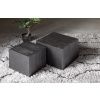 Set dvou černých borovicových odkládacích stolků Senna 50x50 / 40x40 cm -fv-interier-25